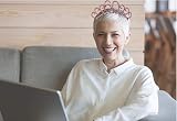MIOSJI 60th Birthday Sash and Crown Crystal Tiara Rose Gold Set view 6