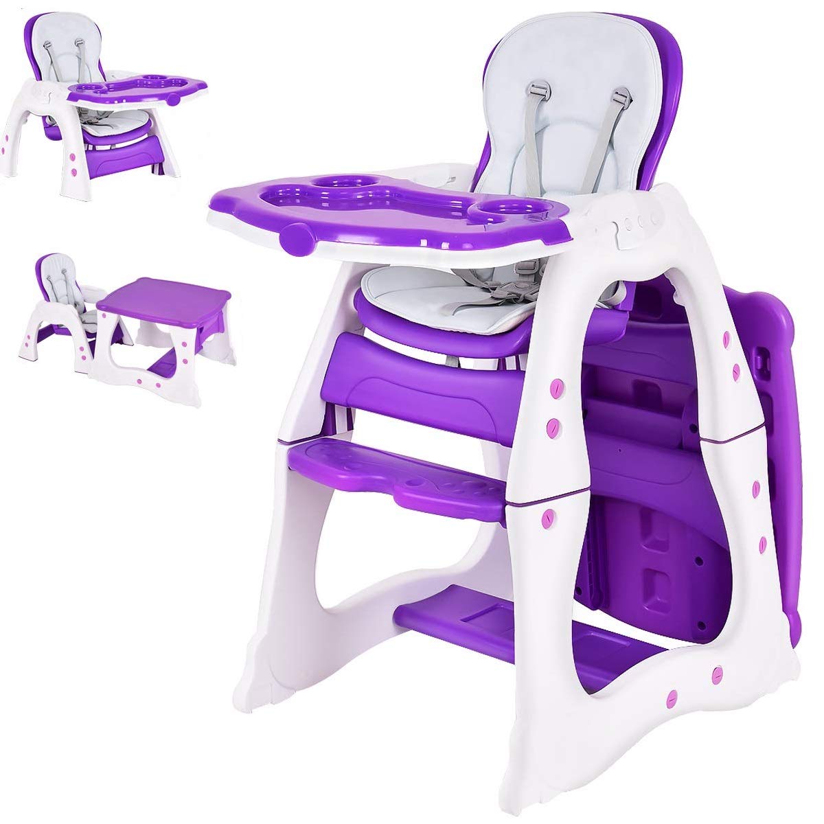 costway 3 in 1 baby high chair