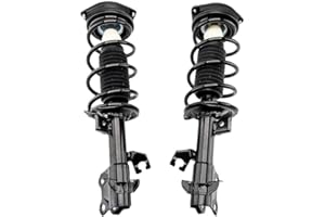 MILLION PARTS 172351 172352 Struts Front Complete Strut Assembly Compatible with 2007 2008 2009 2010 2011 2012 Nissan Versa Quick Struts and Shocks Coil Spring Shock Absorbers Assemblies