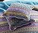 Striped Jacquard Style 2-Piece Patchwork Bedspread Quilt Sets 100% Cotton Twin