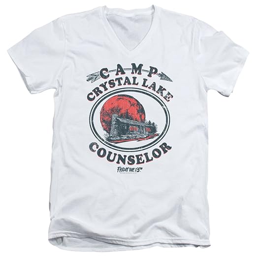 Amazon Com A E Designs Mens Friday The 13th T Shirt Camp Crystal