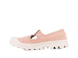 PALLADIUM WOMENS PAMPA WASHED MARY JANE, PEASKIN, 7