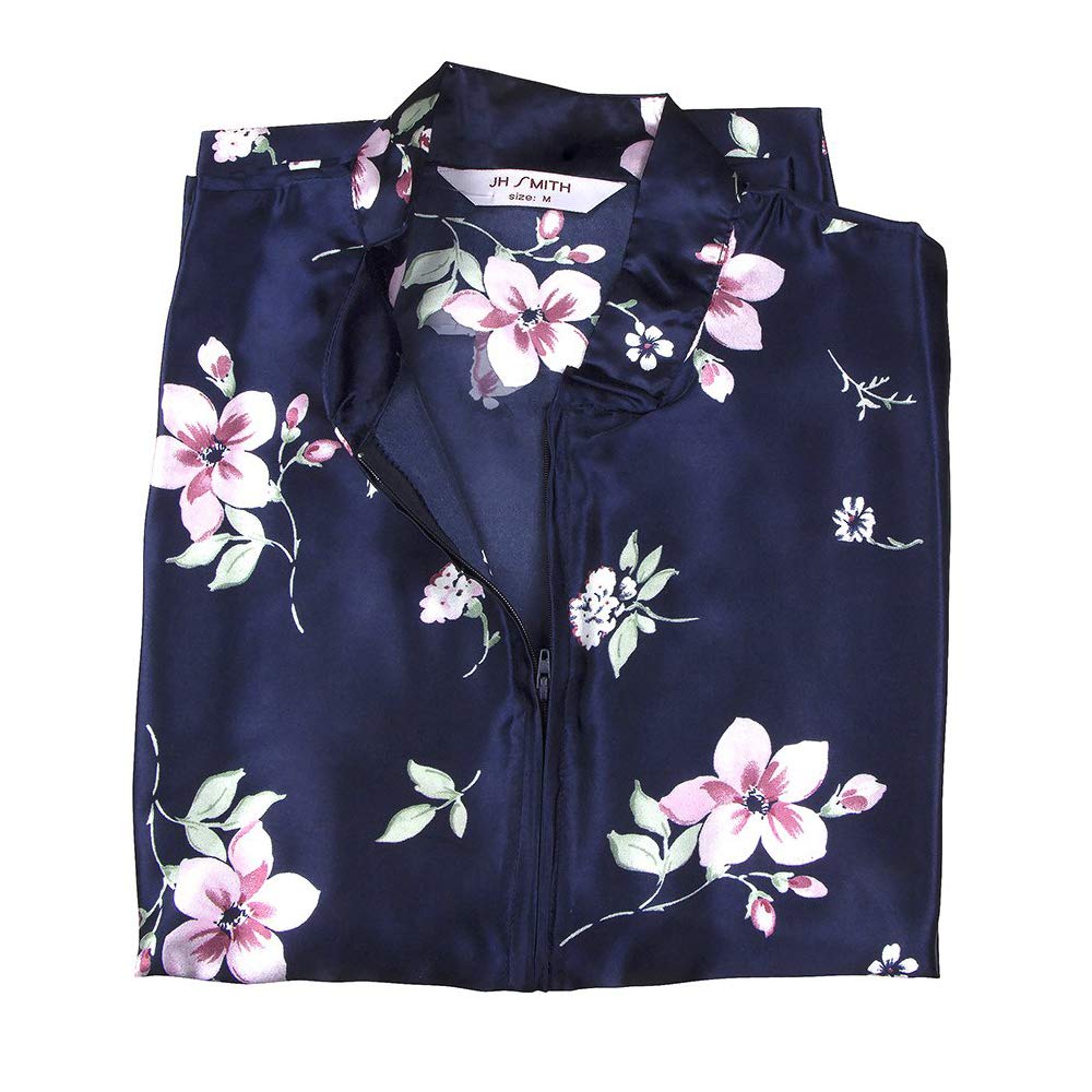 Women's Kaftan Satin Gown, Casual Evening Wear, Half-Sleeve Nightgown Sleepwear.