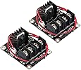 Heat Bed Mosfet, MACTISICAL 2 Pack 3D Printer Heat Bed Power Module 3D Printer Board Expansion Board MOS Tube High Current Load Module