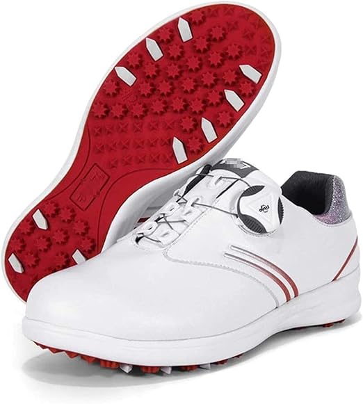 Nonslip Golf Shoes For Women, Waterproof Golf Shoes Comfortable Casual