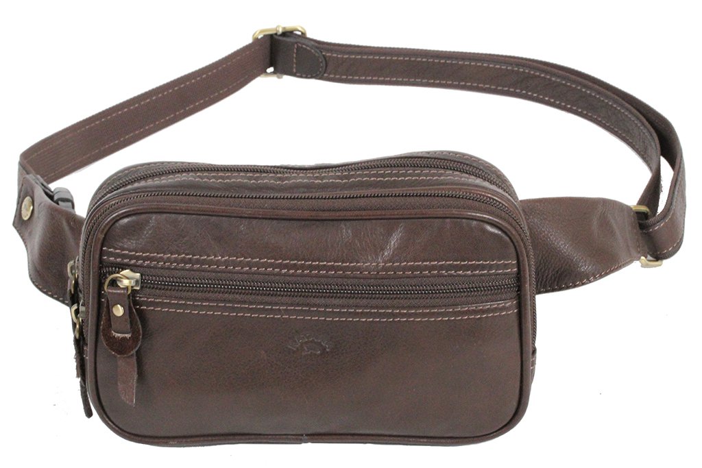 Banana KATANA Full Grain Cowhide K 81001, chocolate (Brown) - unknown