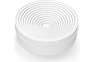 Labasics Plastic Flask Stand, Stackable Polypropylene Round Bottom Flask Stand Flask Holder for Round Bottom Flasks up to 10 