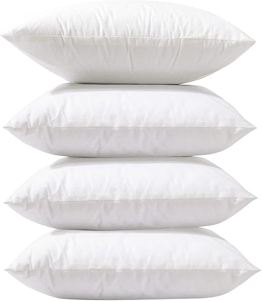 Amazon Com Phantoscope 4 Packs Throw Pillow Inserts