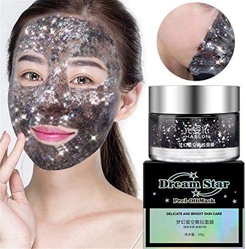 Plovex Glitter Bling Facial Peel Off Star Mask Deep Cleansing Pore Blackhead Sparkling Facial Mask (02)