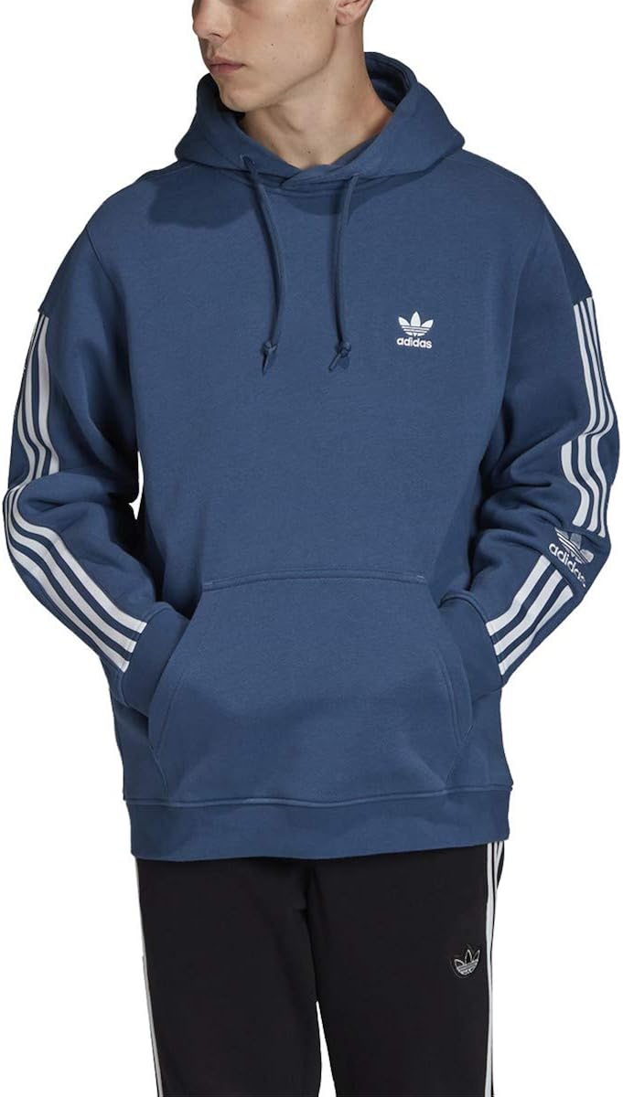 adidas Originals Men's Lock Up Hooded Sweatshirt at  Men’s Clothing store