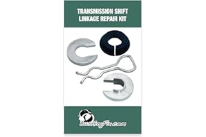 BUSHINGFIX.COM BushingFix RX1Kit Transmission Shift Linkage Repair Kit, Automatic Transmission Shift Linkages Kit compatible with Select Caddy Models, Shift Linkage Bushing Replacement, Includes Installation Tools