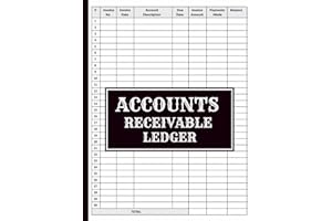 Accounts Receivable Ledger: Accounts Receivable Organizer and Bill Tracker for Small Businesses and Personal Finance to Track