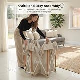 Venture Baby Playpen All Stars Joy Foldable Large Portable Taupe 6-36 Months view 4