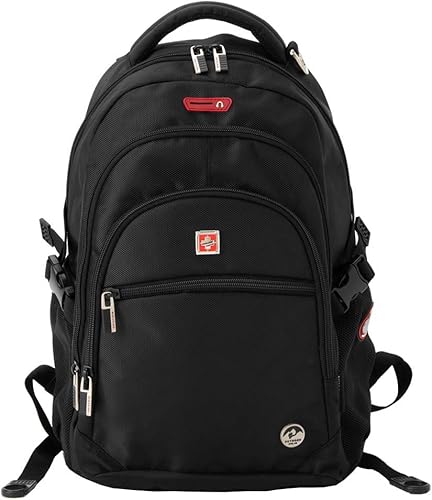 Amazon Co Jp Swisswin Sw9130 バックパック リュックサック メンズ レディース リュックビジネスリュック バックパック アウトドア 23l ブラック シューズ バッグ