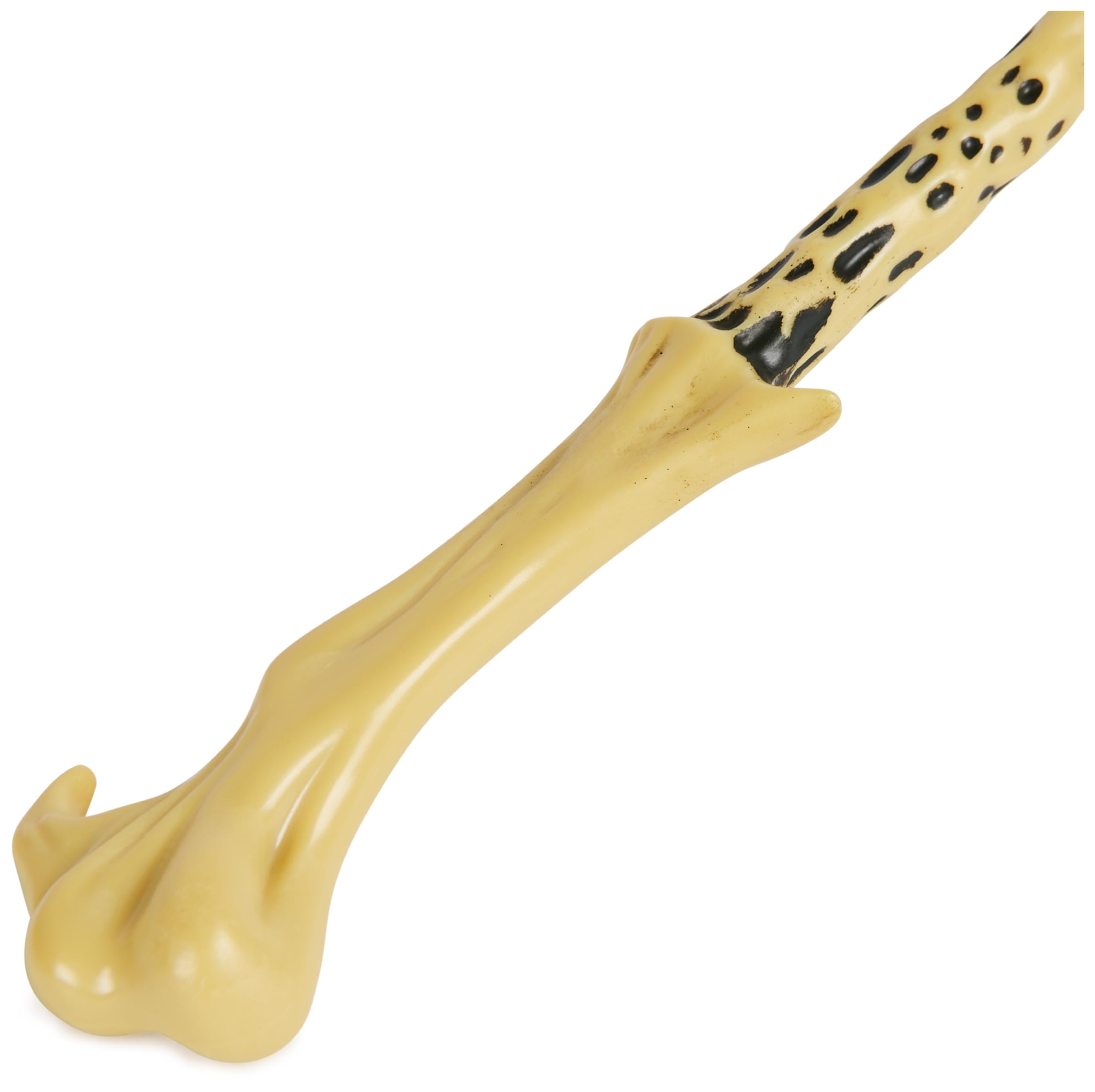 Wizarding World Harry Potter, 12-inch Magical Collector Voldemort Wand with Stand & Die-cast Icon, Magical Artifacts, Accessory for Halloween Costumes