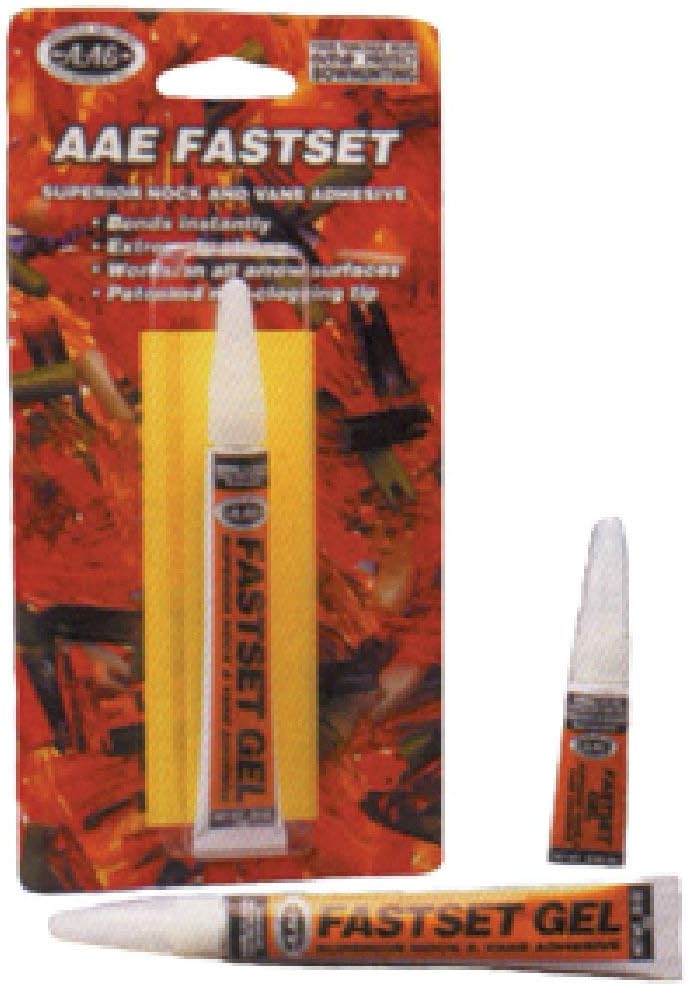Arizona Archery Enterprises AAE Fastset Gel Nock & Vane Adhesive 9GR Sports & Outdoors