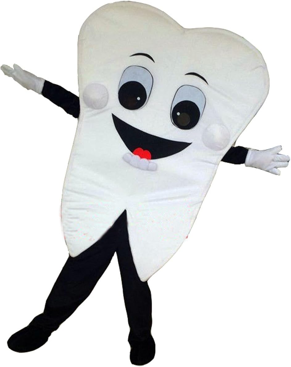 Tooth Mascot Costume Tooth Halloween Fancy Dress (Medium) Amazon.ca