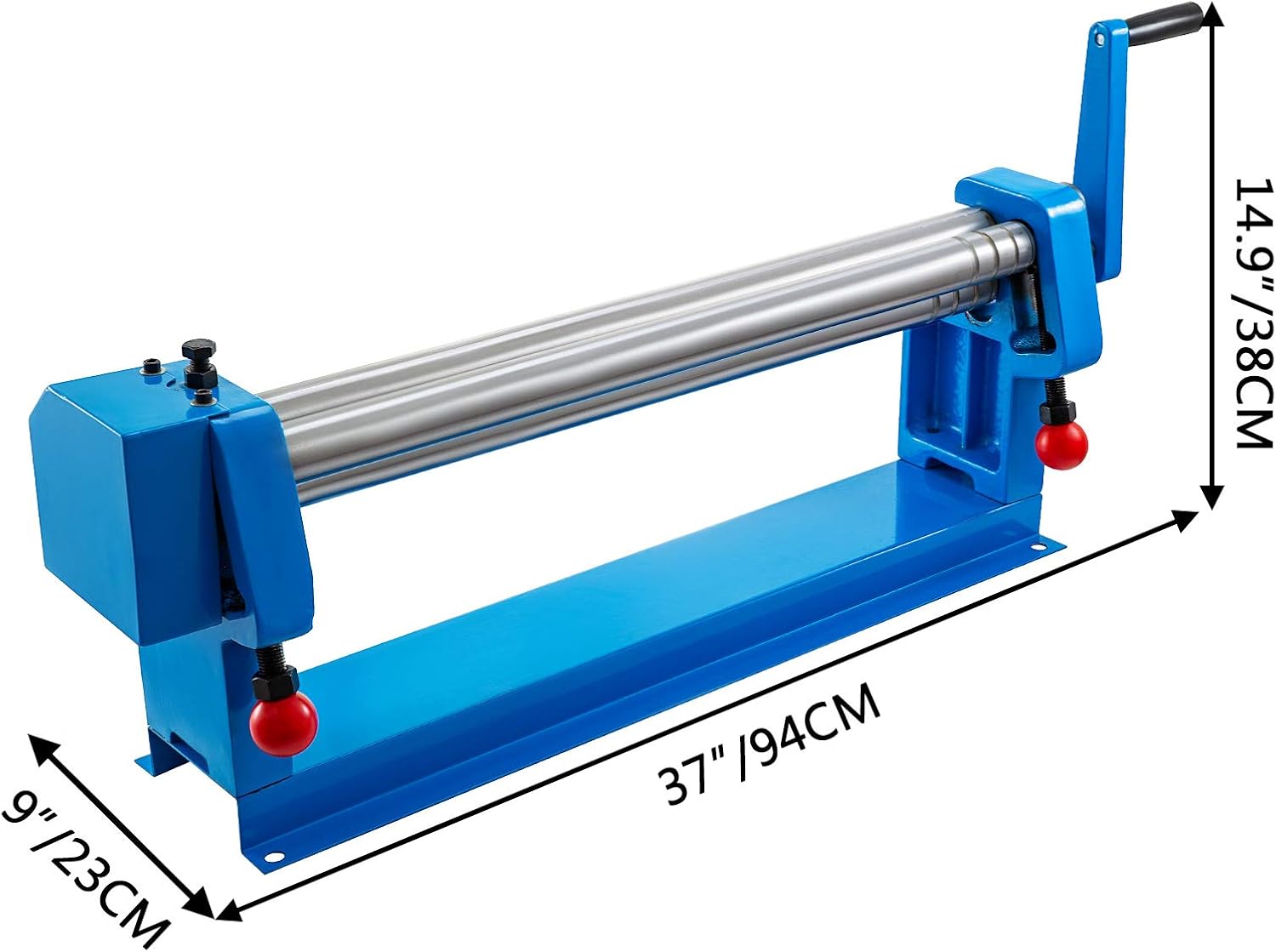 Industrial Hand Tools Mophorn Slip Roll Roller Metal Plate Bending