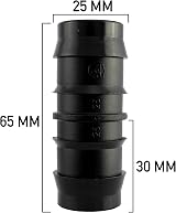 Pentech 25mm Straight Barbed Tubing Connector for Fish Pond & Hydroponics view 2