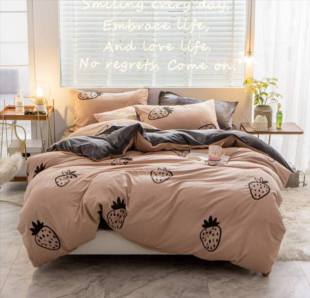 Odot Mikrofaser Bettbezug - Weiche Bettwäsche Mit Reißverschluss In Blau Streifen