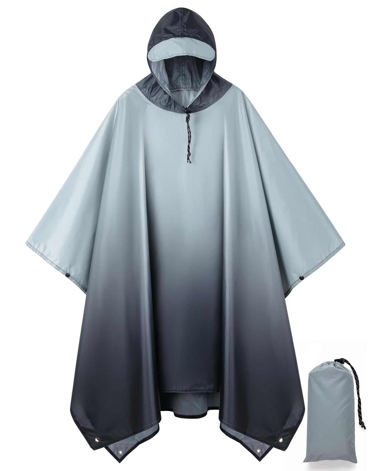 Photo 1 of AIMLYXEE Fold Raincoat for Men & Women, Waterproof Emergency Rain Jacket, Ultra-Lightweight & Packable Raincoat for Outdoor
