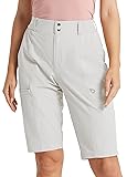 baleaf Long Shorts for Women Bermuda Shorts for