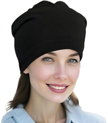 Amazon.com: LukyTrge EMF Protection Beanies Cap,Unisex  display picture 3