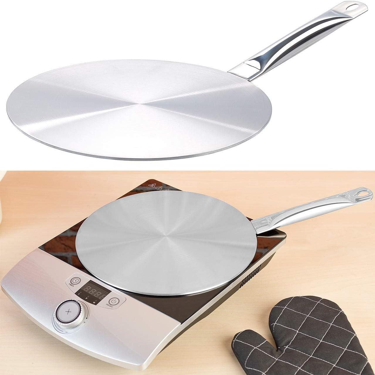 Rosenstein & Söhne Disque Adaptateur pour Plaque à Induction Ø 28 cm Amazon.fr Cuisine & Maison