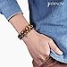 JADENOVA 8/10mm Natural Yellow Tiger Eye Gemstone Bracelet Elastic Stretch Yoga Beaded Healing Crystal Bracelet Couples Gifts for Men Women (2pcs Set)