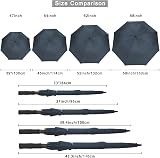 G4Free 68 Inch Golf Umbrella Auto Open Extra Large Double Canopy Windproof view 3