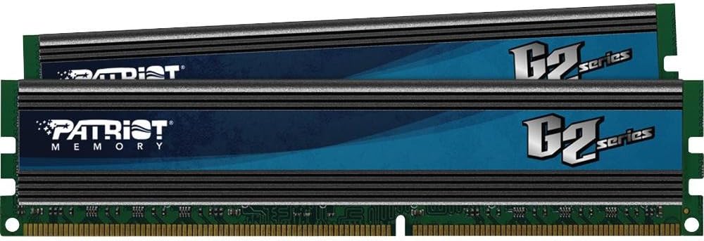 Patriot 4GB DDR3 1333MHz CL9 Dual Channel Kit 2x2GB G2 Series for Intel Core i