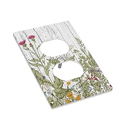 ShinyLuck Boho Wild Flowers 1 Gang Electrical