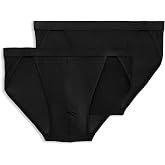 Jockey Men's Underwear Men's Elance Microfiber String Bikini - 2 Pack