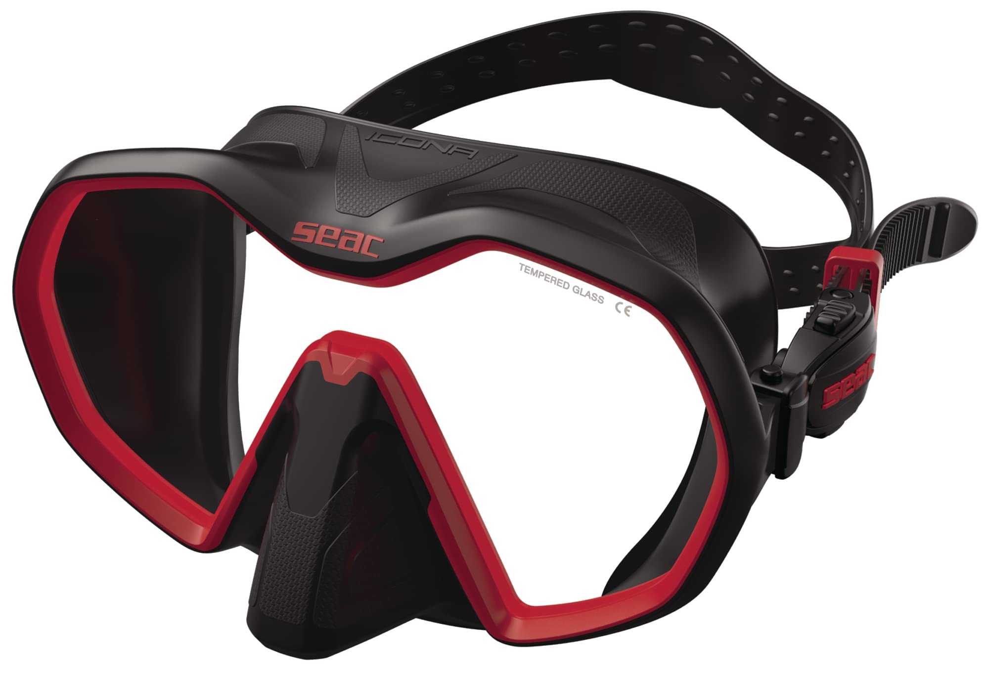 SEAC Icona, frameless single-lens mask for scuba diving 100% Made in Italy