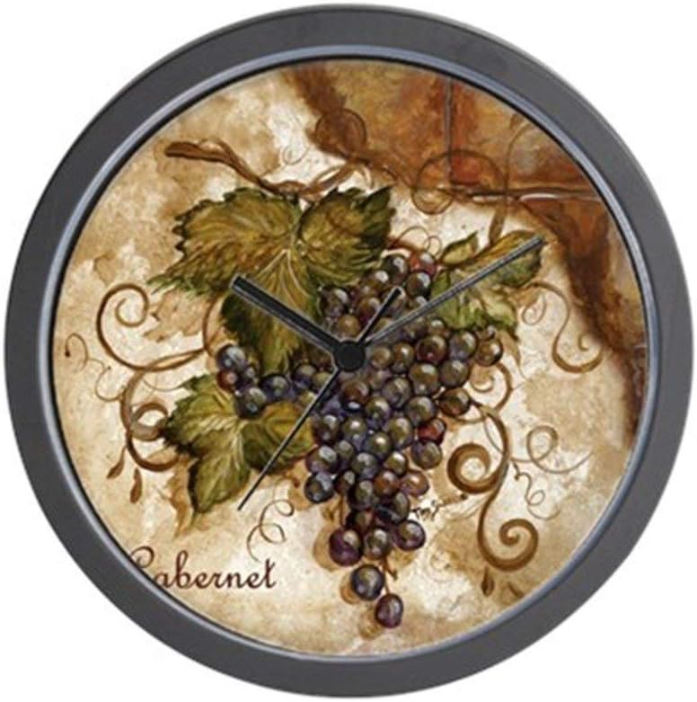 YiiHaanBuy Grape Wall Clock - Unique Decorative 12in Wall Clock.