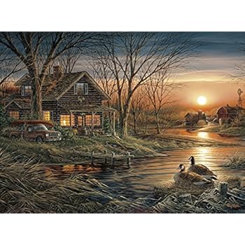 Grown Up Toys Buffalo Games Terry Redlin Sunday Morning 1000 Piece Jigsaw Puzzle 11585 Puzzles Puzzles Toys Games