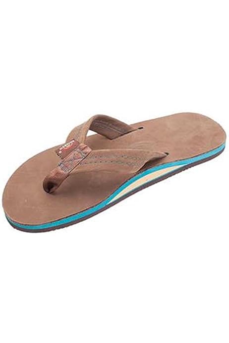 rainbow flip flops mens amazon