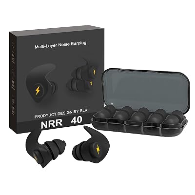 Buy Noise Cancelling Ear Plugs, 6 Pairs 