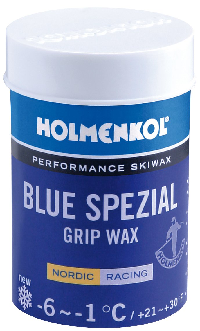 Holmenkol Unisex - Adult Grip Stirrup Wax, Blue Special, 45 Grams