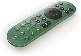 Sky Glass and Sky Stream Remote Racing Green – Voice Control, Back-lit view 2