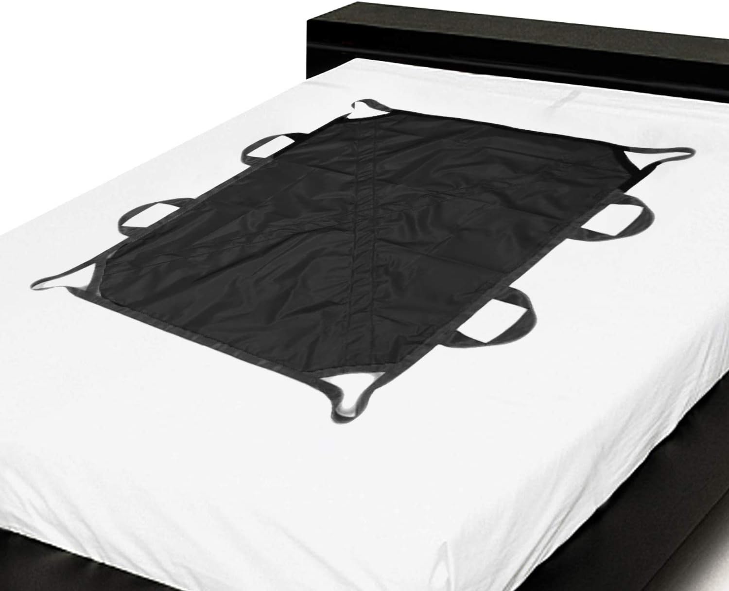 Positioning Bed Pad Patient Repositioning Slide Draw Sheet with Handles Disability Aids for Hospital Bedridden Lift Moving Patient Elderly Seniors Turner Transfer Sling Home Nursing 55" x 36"