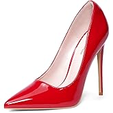 Elisabet Tang High Heels, Women Pumps Pointed Toe Stilettos 4.7 inch/12cm Sexy Heels Party Shoes