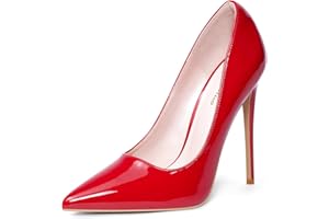 Elisabet Tang Women Pumps, Pointed Toe High Heel 4.7 inch/12cm Party Stiletto Heels Shoes