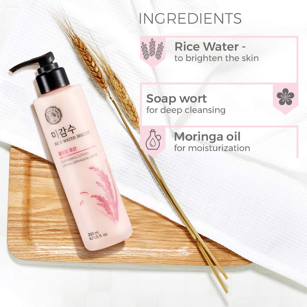 the face shop cleansing lotion