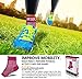 SB SOX Plantar Fasciitis Relief Socks – Ankle Brace Compression Sleeve – Arch Support for Foot Pain, Swelling, Heel Spurs – Foot Brace for Achilles Tendonitis Relief, Injury Recovery (Pink, Medium)