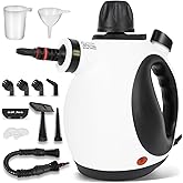 Pressurized Handheld Steam Cleaner for Home with 12 pcs Accessories, Multi-Surface Natural Steamer for Effective Cleaning, Fast Heating for Cleaning Home, Furniture, Car, Grout, Window
