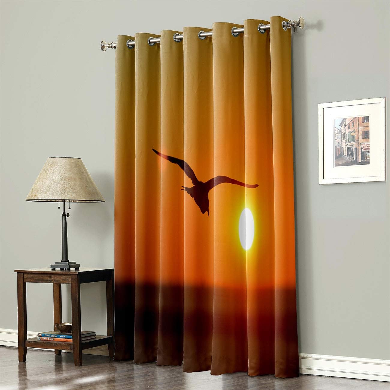Amazon.com: Mosphee Blackout Room Darkening Thermal Insulated 52x36