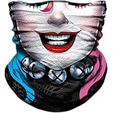 Seamless Neck Gaiter Shield Scarf Bandana Face Mask Seamless UV Protection for Motorcycle Cycling Riding Running Headbands