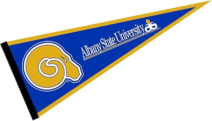 Amazon Com Albany State Golden Rams Pennant Sports Outdoors