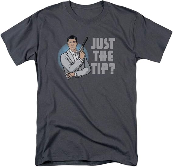 Amazon アーチャーアニメスパイコメディシリーズサイレンサージャストザチップ 大人用tシャツ Us サイズ 5x Large カラー グレー Tシャツ カットソー 通販 Amazon アーチャーアニメスパイコメディシリーズサイレンサージャストザチップ 大人用tシャツ Us サイズ 5x Large カラー グレー Tシャツ カットソー 通販